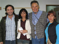 Ger&oacute;nimo, Clarisa, Juan y Mariana 