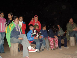 cinchando la noche