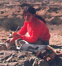 Mariana I. Gonzalez en Ischigualasto
