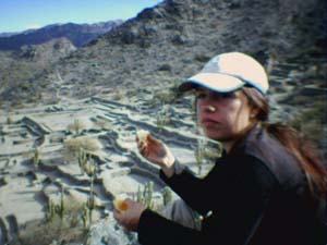 Mariana en las Ruinas de Quilmes