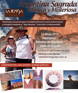Sariri La Rioja 2015 - "Ayni Karphay" Estrellas de Vinchyna, Talampaya, Valle de la Luna - Villa Unión, La Rioja, Argentina