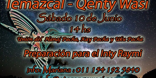 Temazcal Junio